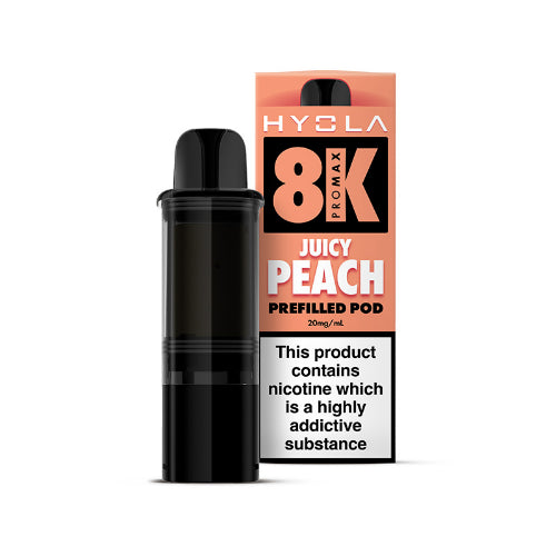 Juicy Peach - Hyola 8K Refill Pods