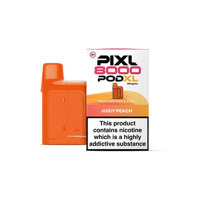 Juicy Peach - Pixl 8000 Replacement Pods