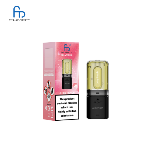 Juicy Peach - RandM Fumot Ultra T32000 Refill Pods