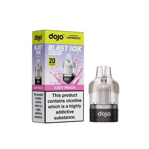 Juicy Peach – Vaporesso Dojo 30K Refill Pods