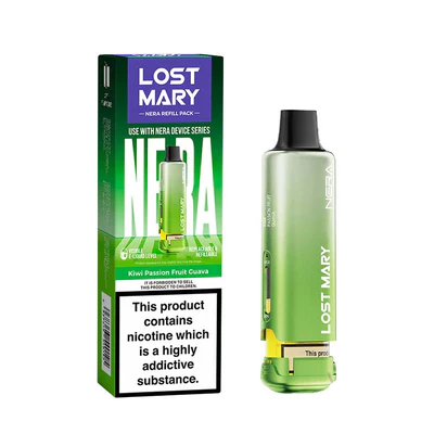 Kiwi Passionfruit Guava – Lost Mary Nera 15k Refill Pods *New*