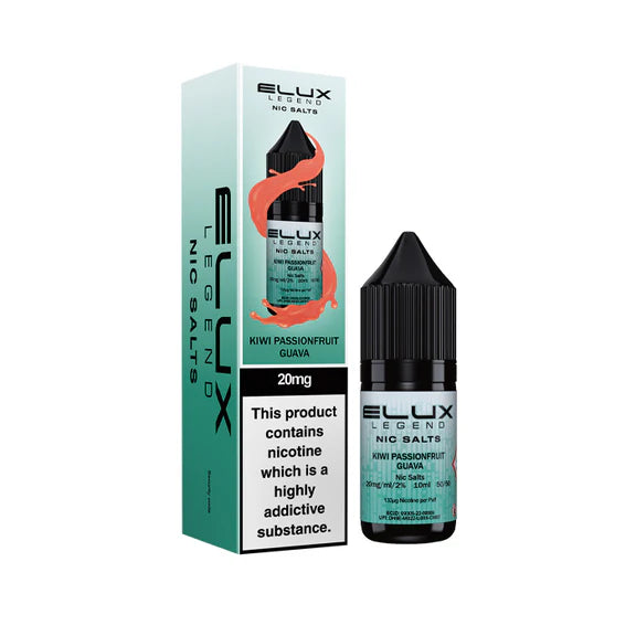 Kiwi Passionfruit Guava - Elux Legend Nic Salts 10ml