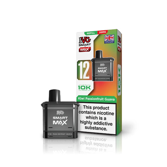 Kiwi Passionfruit Guava - IVG Smart Max 10K Refill Pods *New*