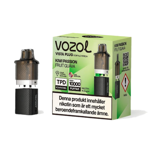 Kiwi Passion Fruit Guava – Vozol Vista Plug 10K Refill Pods