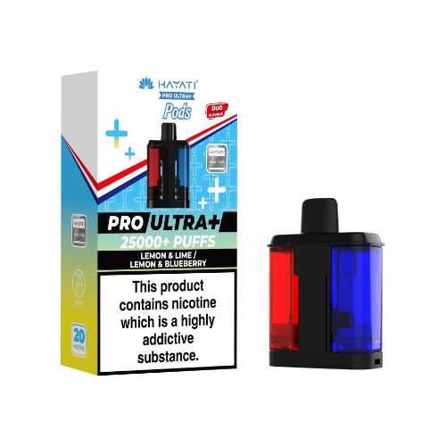 Lemon Lime / Lemon & Blueberry – Hayati Pro Ultra 25K Refill Pods