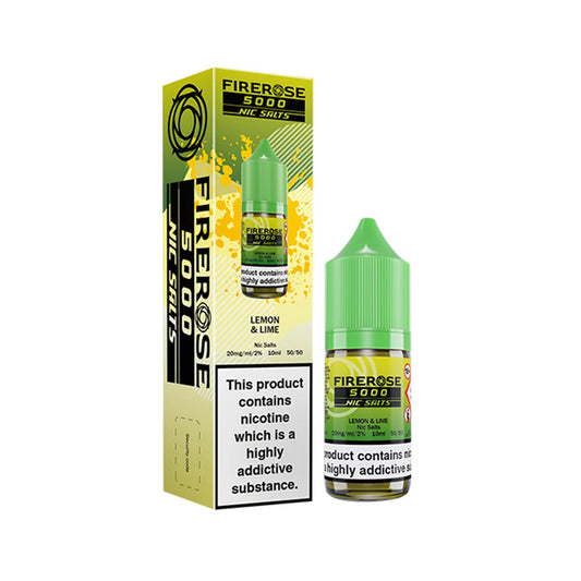 Lemon Lime - Firerose 5000 Nic Salts 10ml