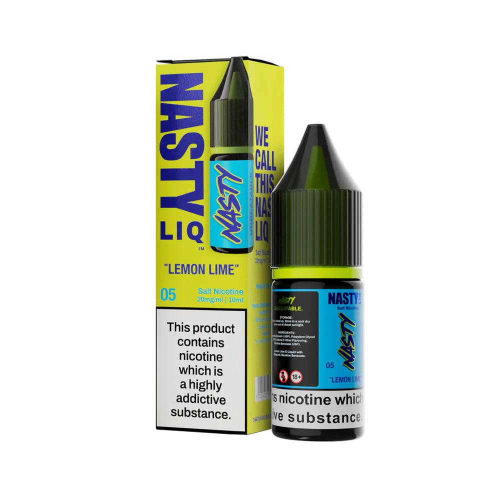 Lemon Lime - Nasty Liq Nic Salts 10ml