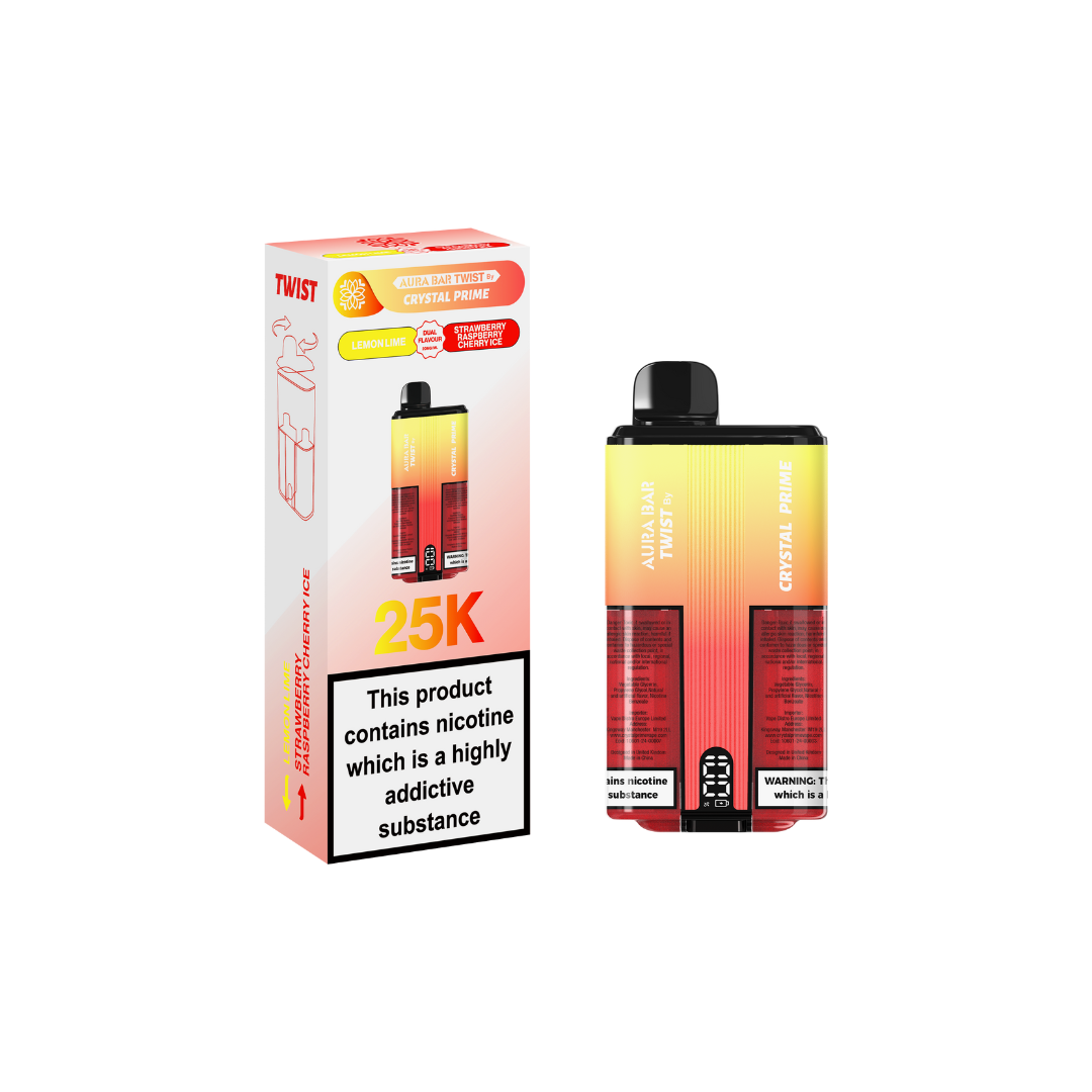 Crystal Prime Twist 25000 Pod Kit - Dual Flavour