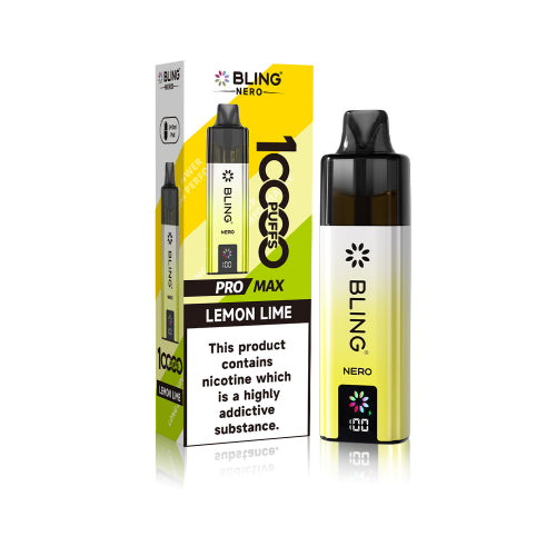 Crystal Bling Nero 10K Vape Kit