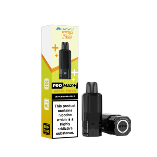 Hayati Pro Max 6000 replacement pods for pod vape