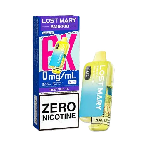 Lost Mary BM6000 0mg Zero Nicotine | Only 7.99!  VapehouseUK