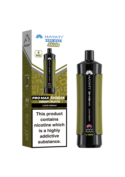 Hayati Shisha Pro Max 15000+ Puffs