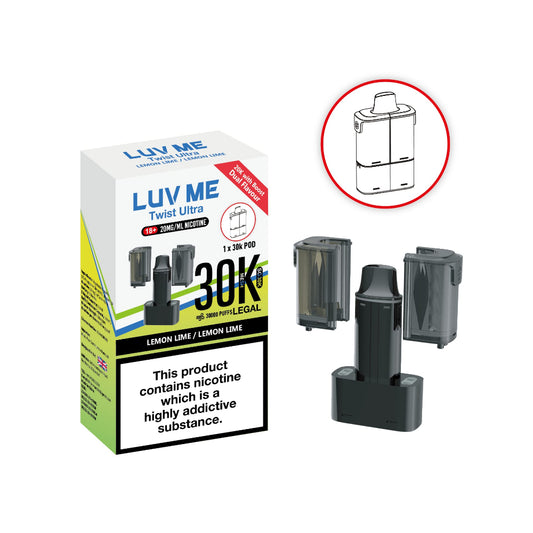 Lemon Lime / Lemon Lime - Luv Me 30K Refill Pods