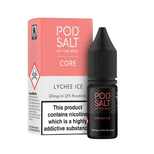 Lychee Ice -  Pod Salt Core Nic Salts 10ml