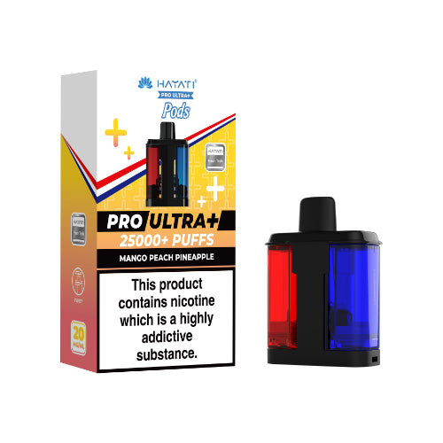 Mango Peach Pineapple – Hayati Pro Ultra 25K Refill Pods