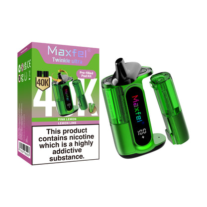 Maxfel Twinkle Ultra 40K Dual Flavour