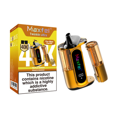 Maxfel Twinkle Ultra 40K Dual Flavour