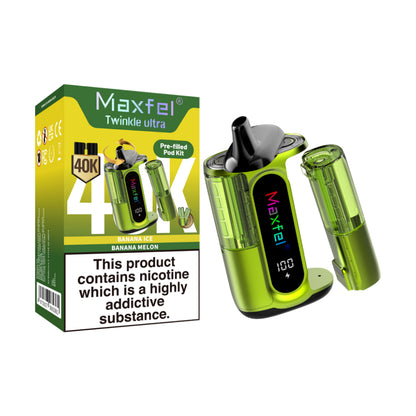 Maxfel Twinkle Ultra 40K Dual Flavour