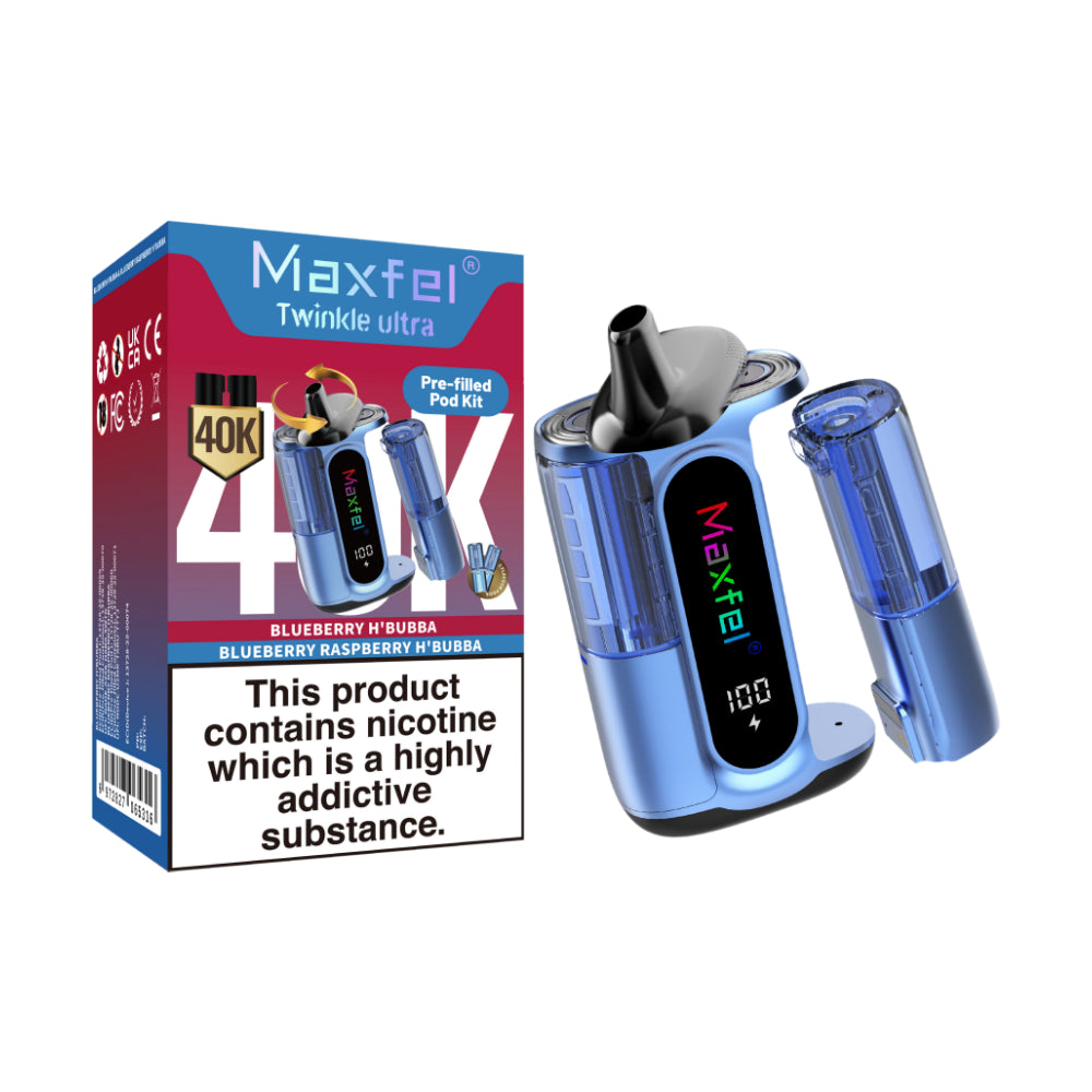 Maxfel Twinkle Ultra 40K Dual Flavour