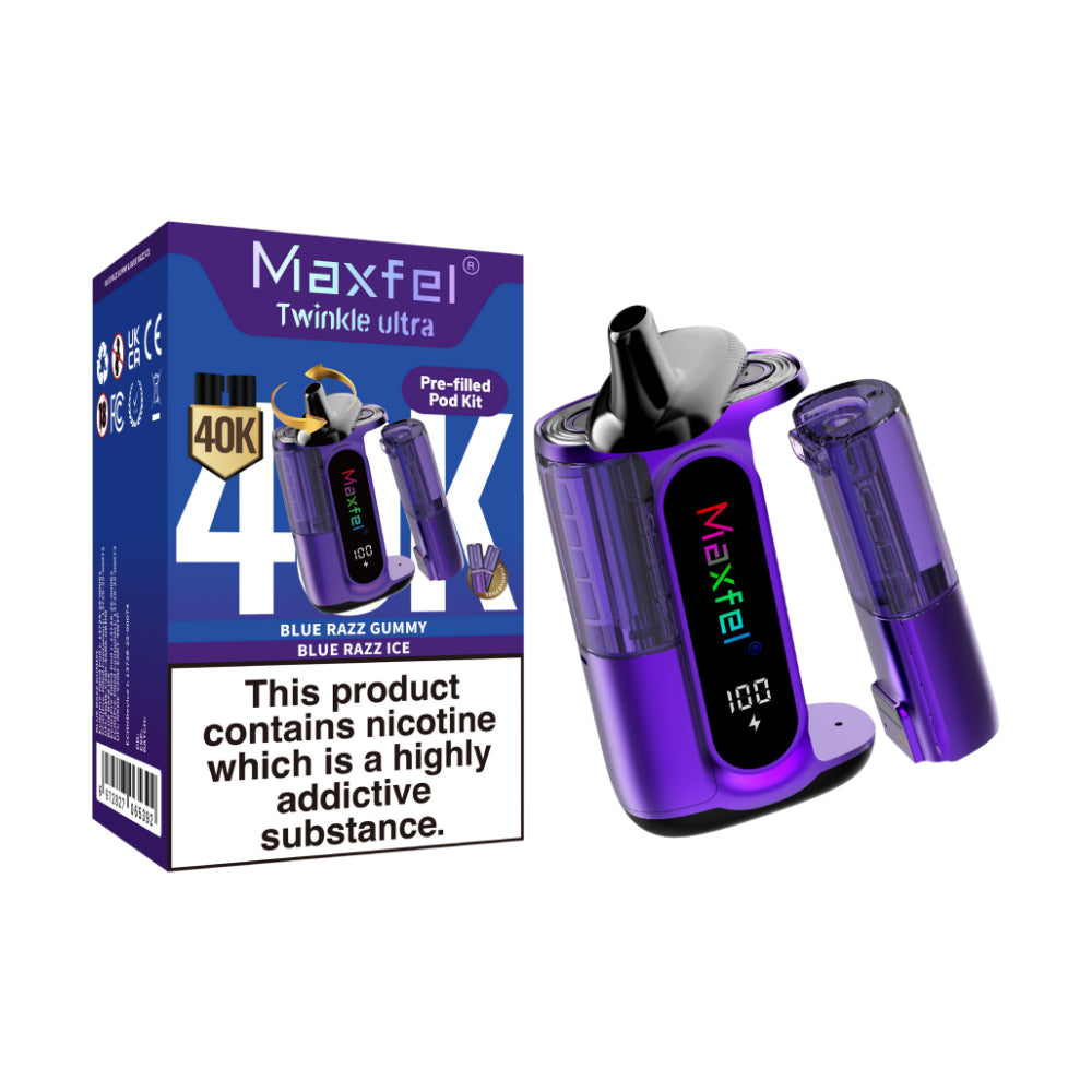Maxfel Twinkle Ultra 40K Dual Flavour