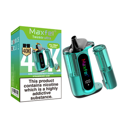 Maxfel Twinkle Ultra 40K Dual Flavour