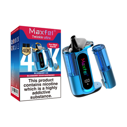 Maxfel Twinkle Ultra 40K Dual Flavour