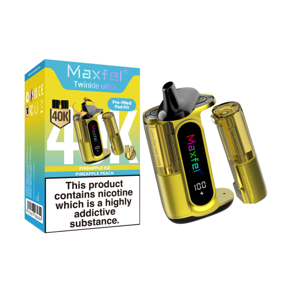 Maxfel Twinkle Ultra 40K Dual Flavour