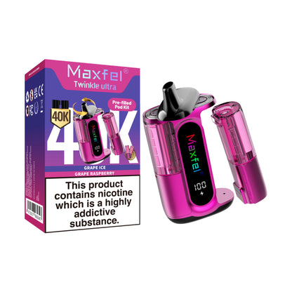 Maxfel Twinkle Ultra 40K Dual Flavour