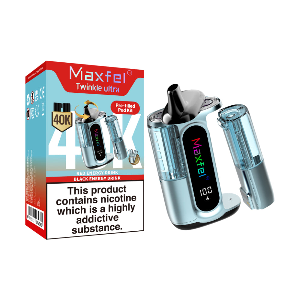 Maxfel Twinkle Ultra 40K Dual Flavour
