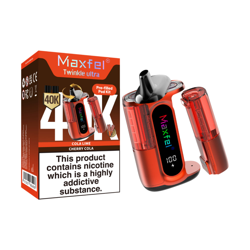 Maxfel Twinkle Ultra 40K Dual Flavour