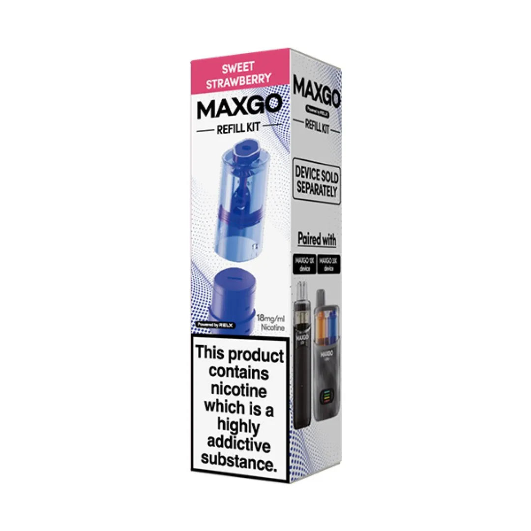 Sweet Strawberry - Relx Maxgo 33k Replacement Pods