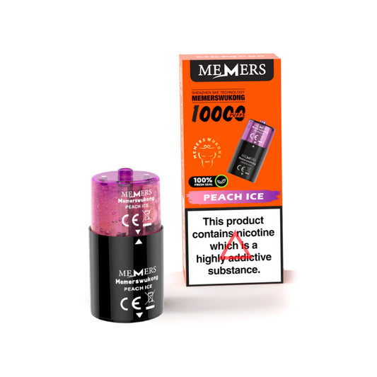 Peach Ice – Memers Wukong V10000 Replacement Pods *New*