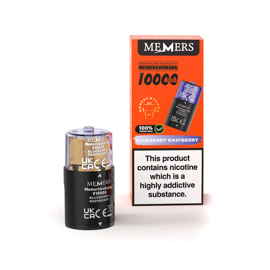 Blueberry Raspberry - Memers Wukong V10000 Replacement Pods