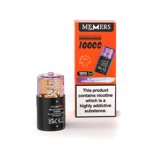 Blueberry Cherry Cranberry - Memers Wukong V10000 Replacement Pods