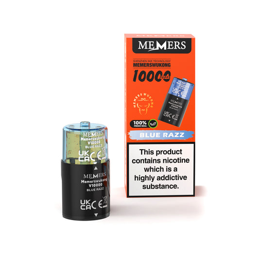 Blue Razz - Memers Wukong V10000 Replacement Pods