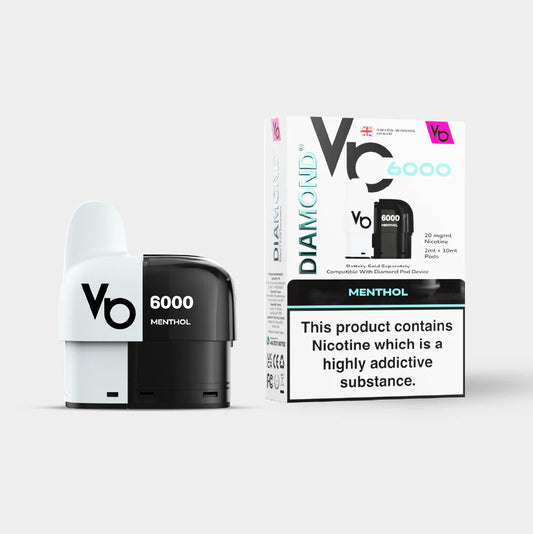 Menthol - Diamond 6000 Replacement pods