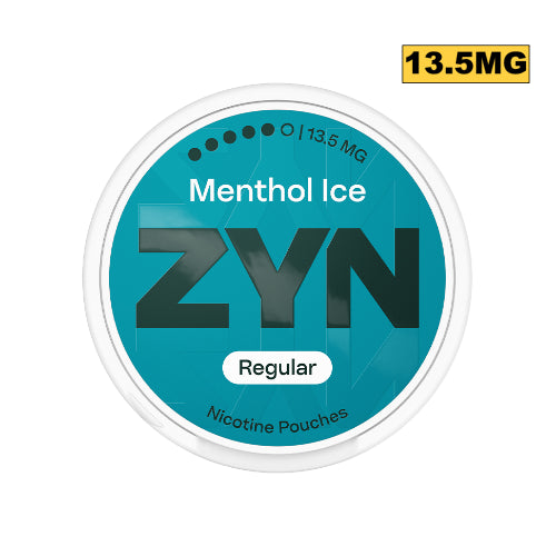 Menthol Ice Regular 13.5mg - ZYN Nicotine Pouches