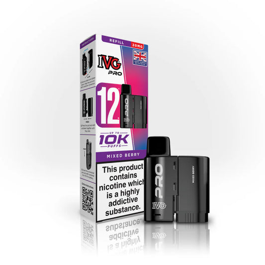 Mixed Berry - IVG Pro 12 10K Replacement Pods