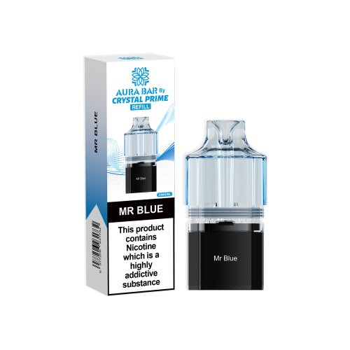 Mr Blue - Crystal Prime Aura 10k Replacement Pods