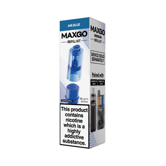 Mr Blue – Relx Maxgo 33K Replacement Pods *New*