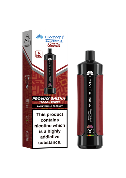 Hayati Shisha Pro Max 15000+ Puffs