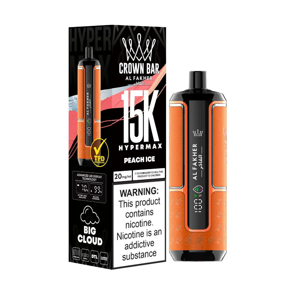 Al Fakher 15k Hyper Max Crown Bar