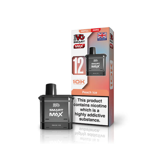 Peach Ice - IVG Smart Max 10K Refill Pods *New*