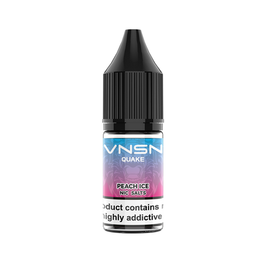 Peach Ice - VNSN Quake Nic Salts 10ml