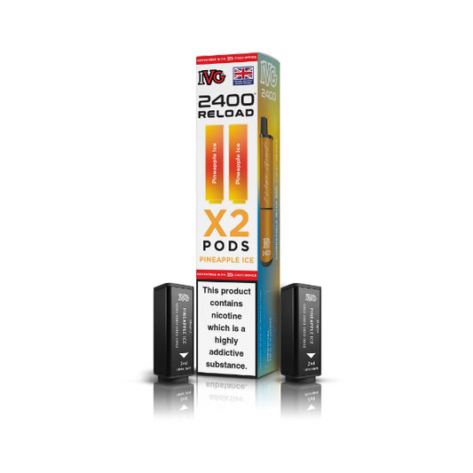 IVG 2400 Pods | 4.99! | Multi Buy Save 15% VapehouseUK IVG 2400 Pods | 4.99! | Multi Buy Save 15% VapehouseUK