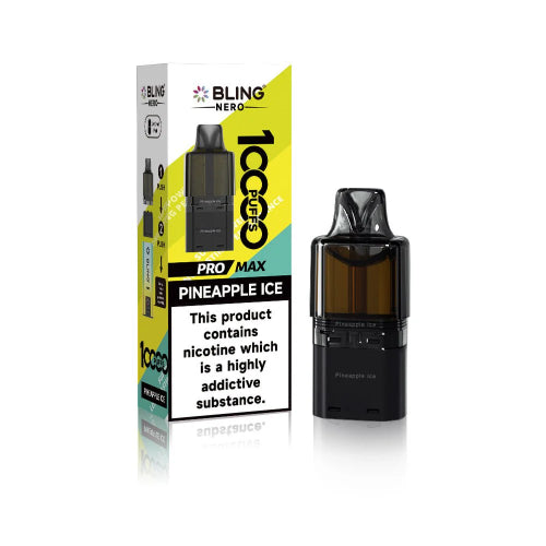 Pineapple Ice - Crystal Bling Nero 10K Refill Pods