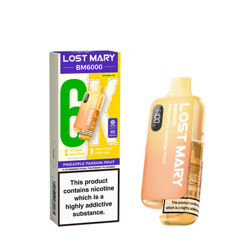 Lost Mary BM6000 Refill Pods | Only 4.99! | 8+ New Flavours! VapehouseUK Lost Mary BM6000 Refill Pods | Only 4.99! | 8+ New Flavours! VapehouseUK