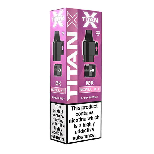 Pink Burst - Titan X 10k Replacement Pods