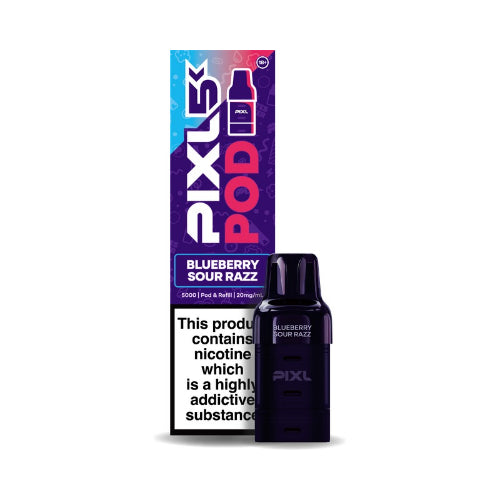 Pixl 5K Pods – Blueberry Sour Razz