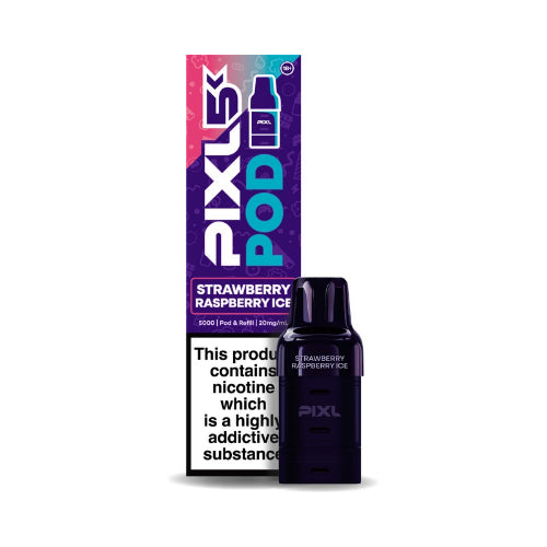 Pixl 5K Pods – Strawberry Raspberry Ice